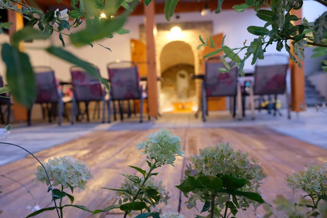 posezení u sklípku