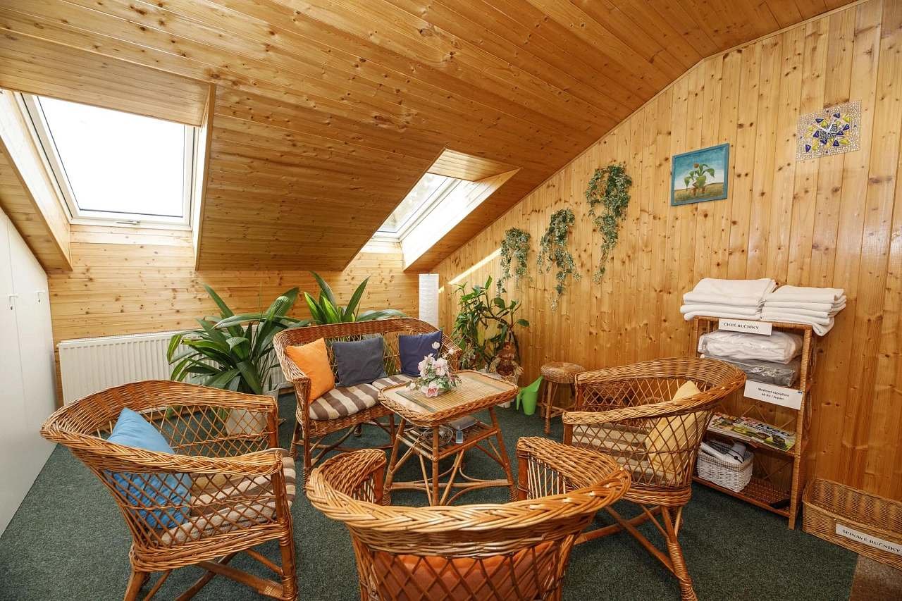 Posezení v 1. poschodí