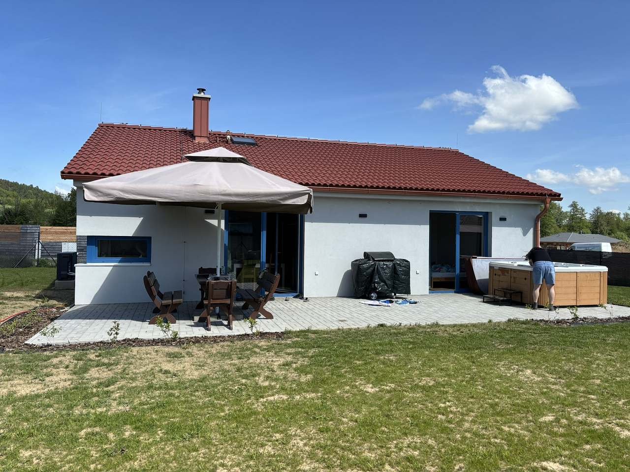 Postřekovo chalupa - terasa