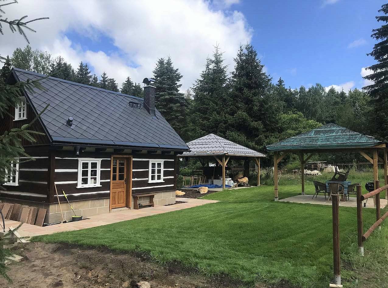 pronájem roubenka Doubice