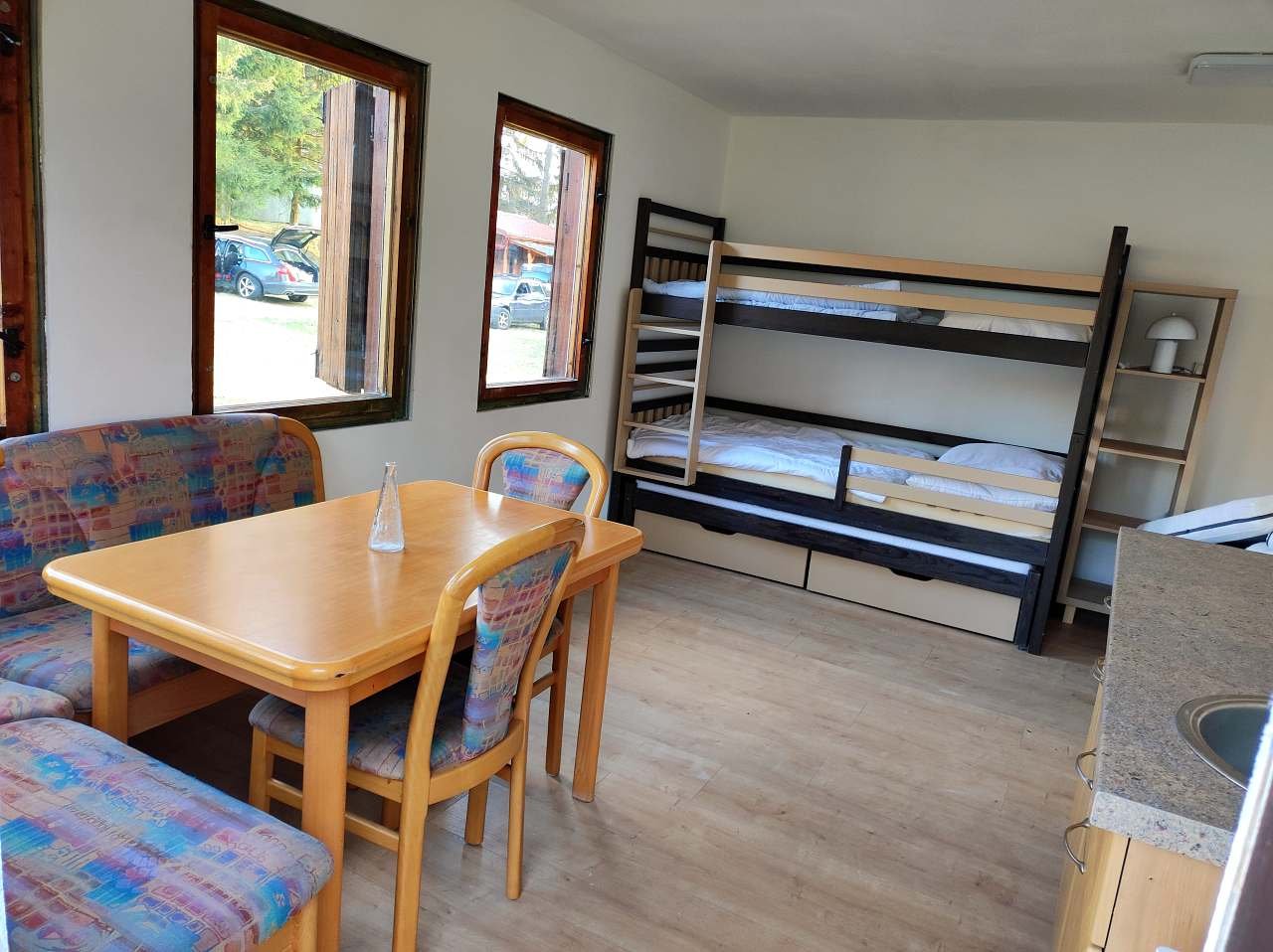 Rekonstruovaná chata č.2, studio 25 m2