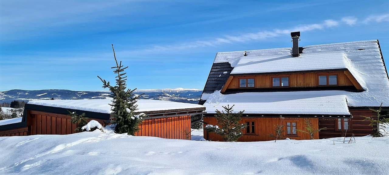 Roubenka čp 145 - 4 ložnice, 15 lůžek, parní sauna, whirlpool