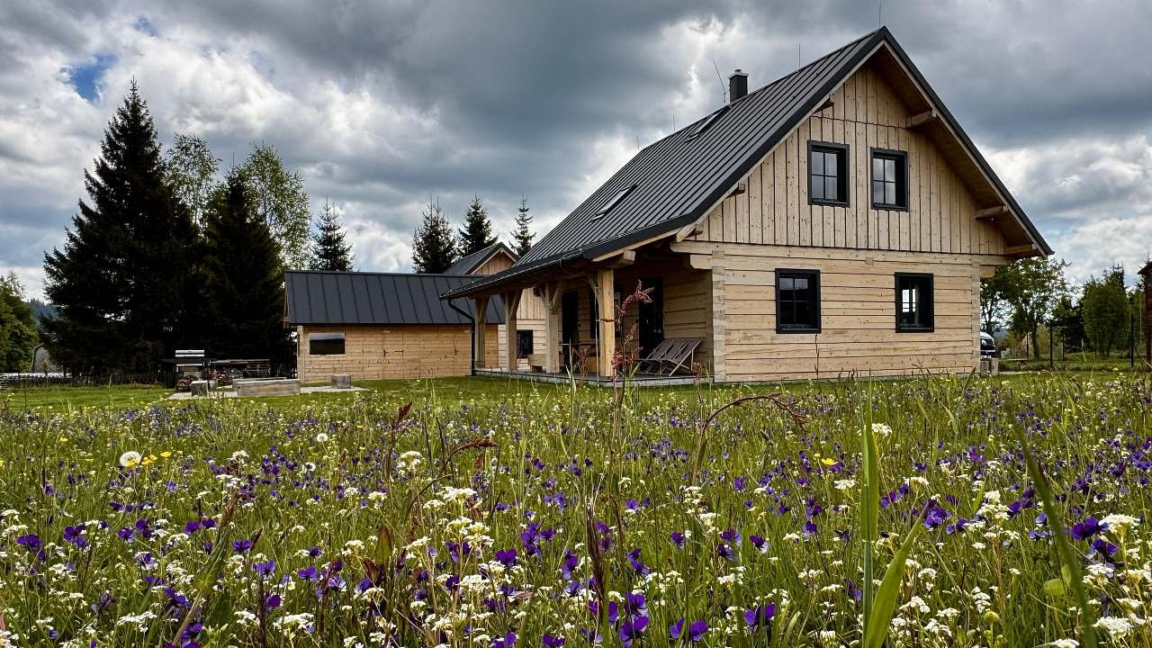 Velká roubenka - Abertamy - Západní Čechy