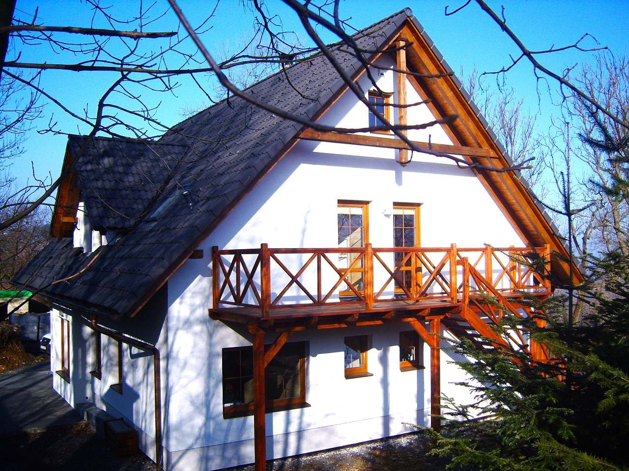 ubytování Lyžařské středisko Vesec - apartmán na horách - Dlouhý Most