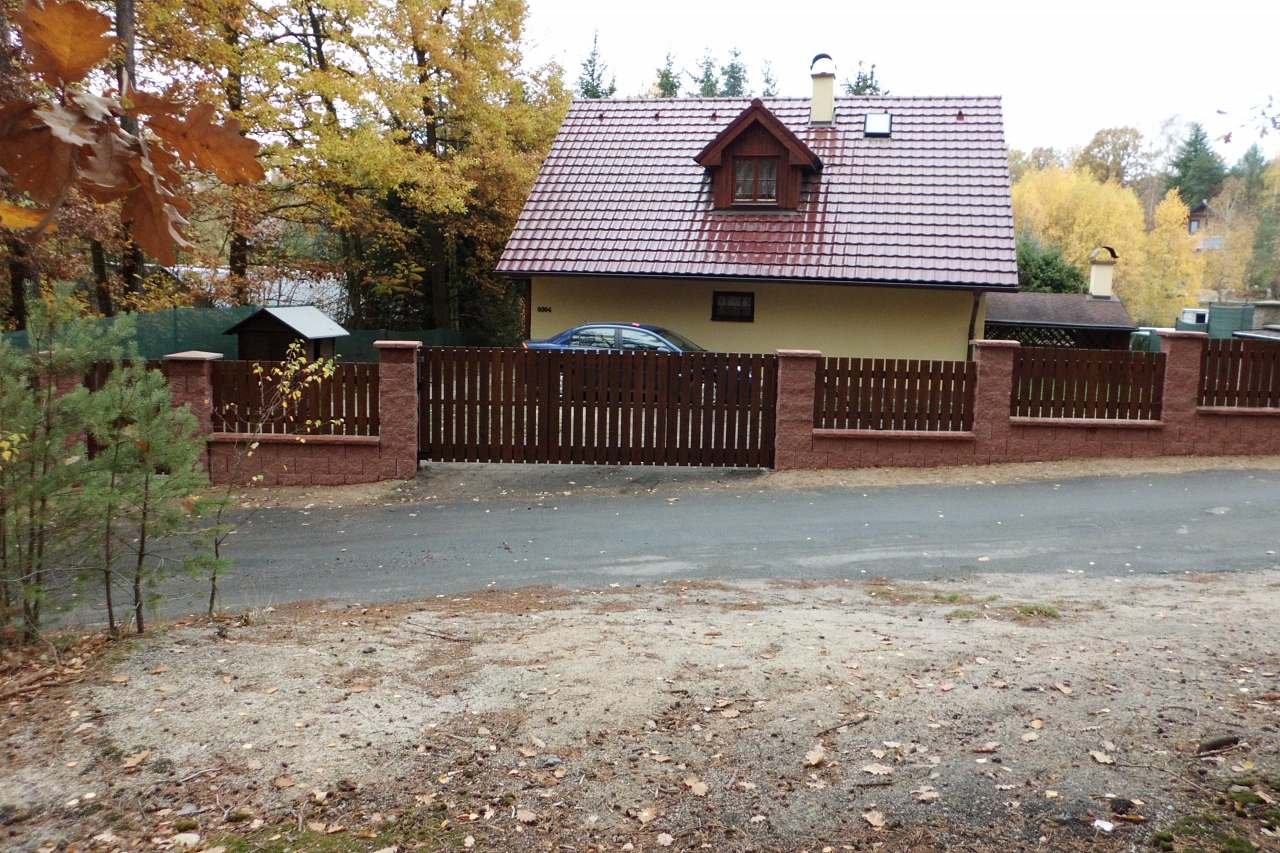 severní strana chaty