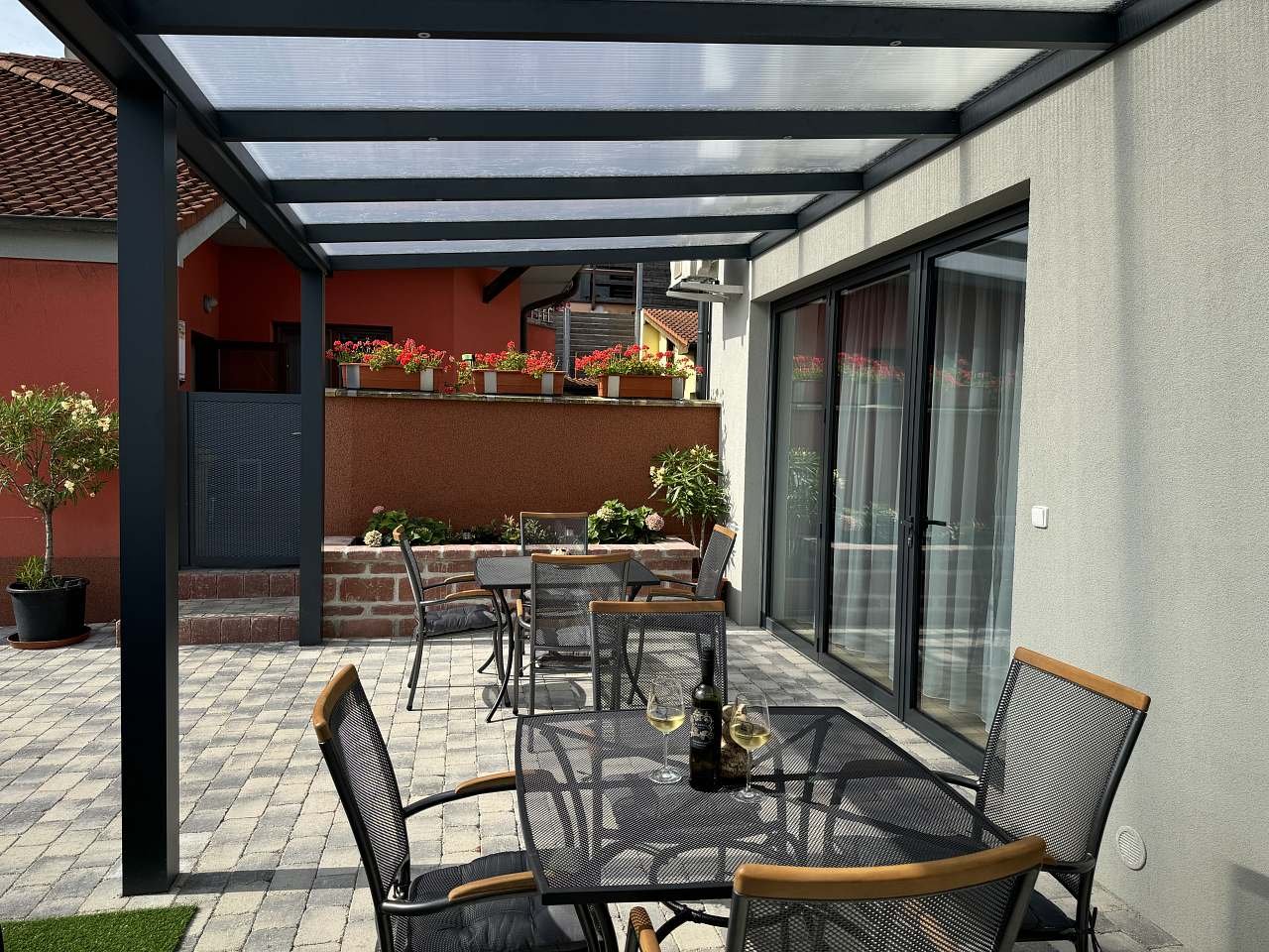 Ubytování Blahovi - Venkovní posezení