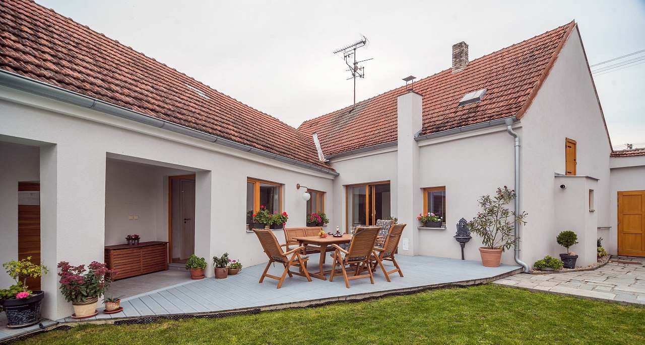 Ubytovani Palava - terasa