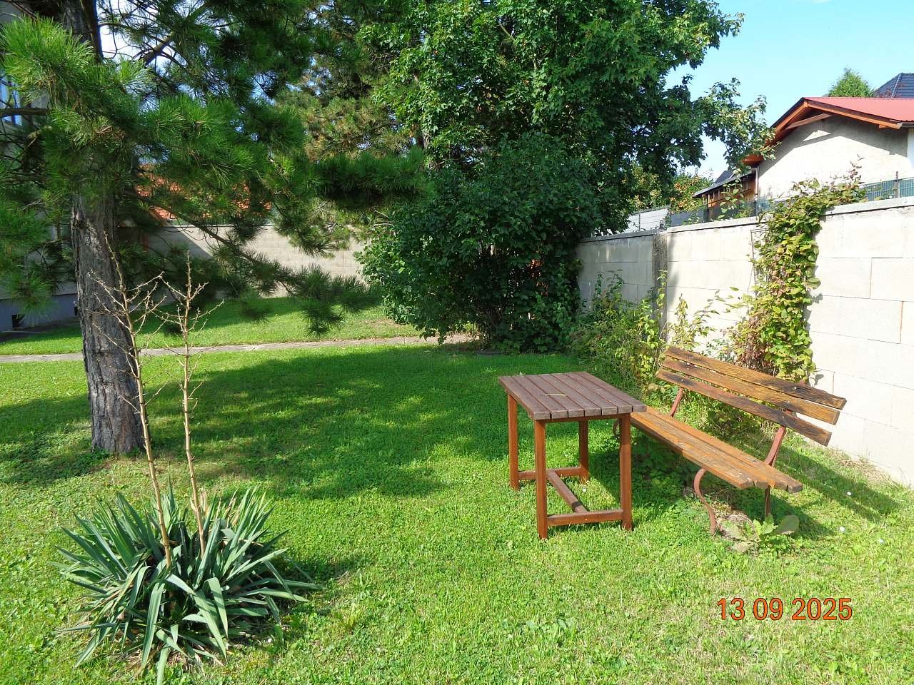 Ubytování v zahradě