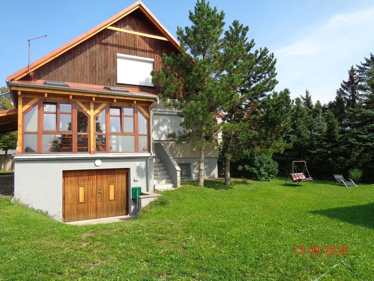 Ubytování v zahradě