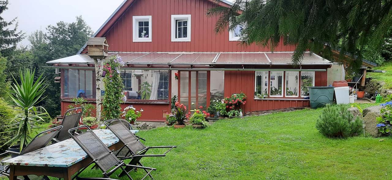 Vchod, veranda s terasou