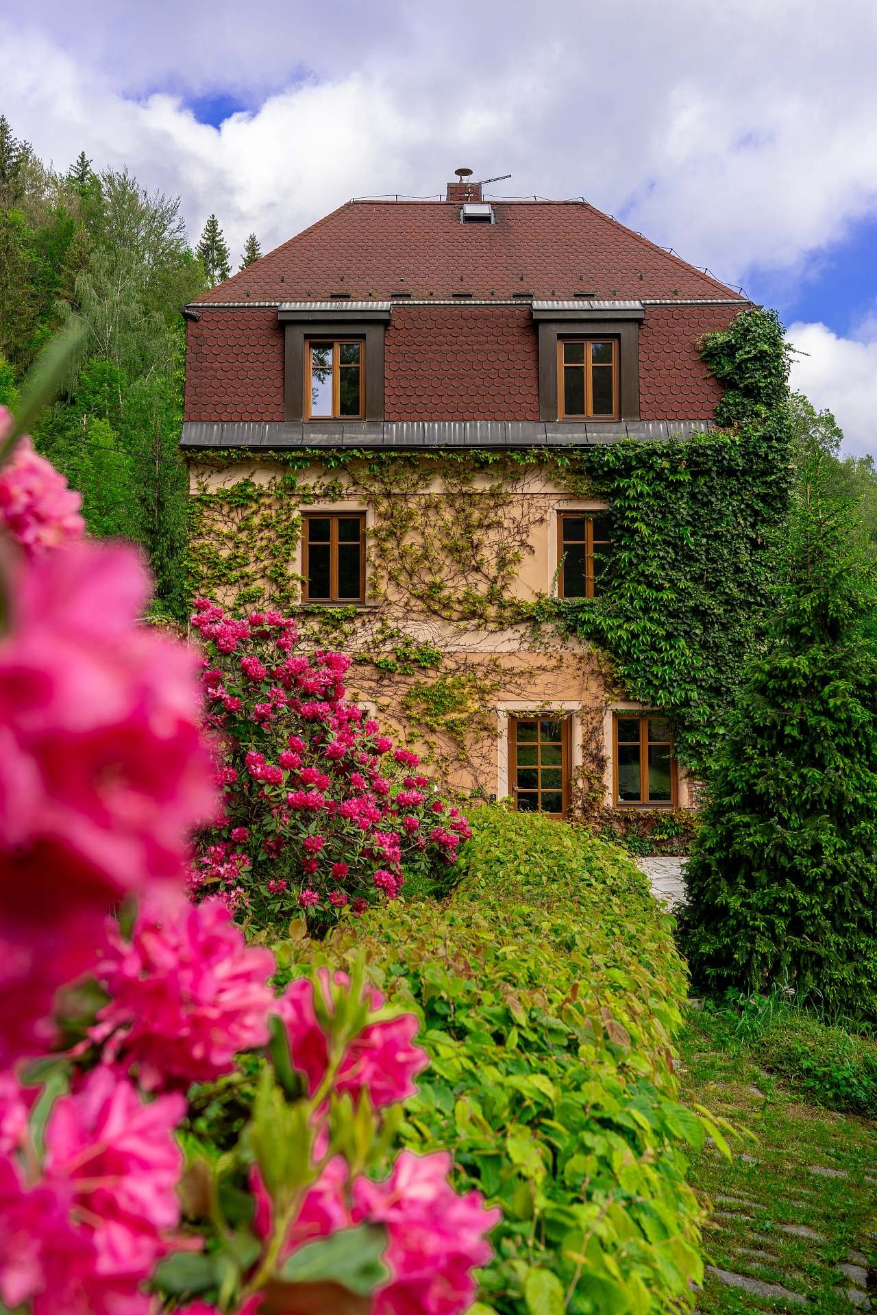 Vila Hraničná v Janově nad Nisou - ubytování