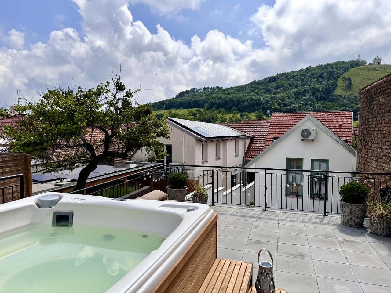 Vířivka Soul Apartments ubytování v Mikulově