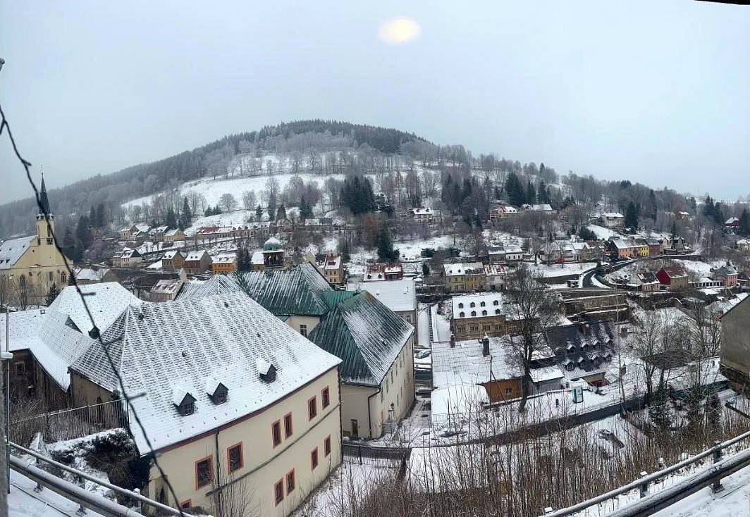 Výhled přímo od chalupy