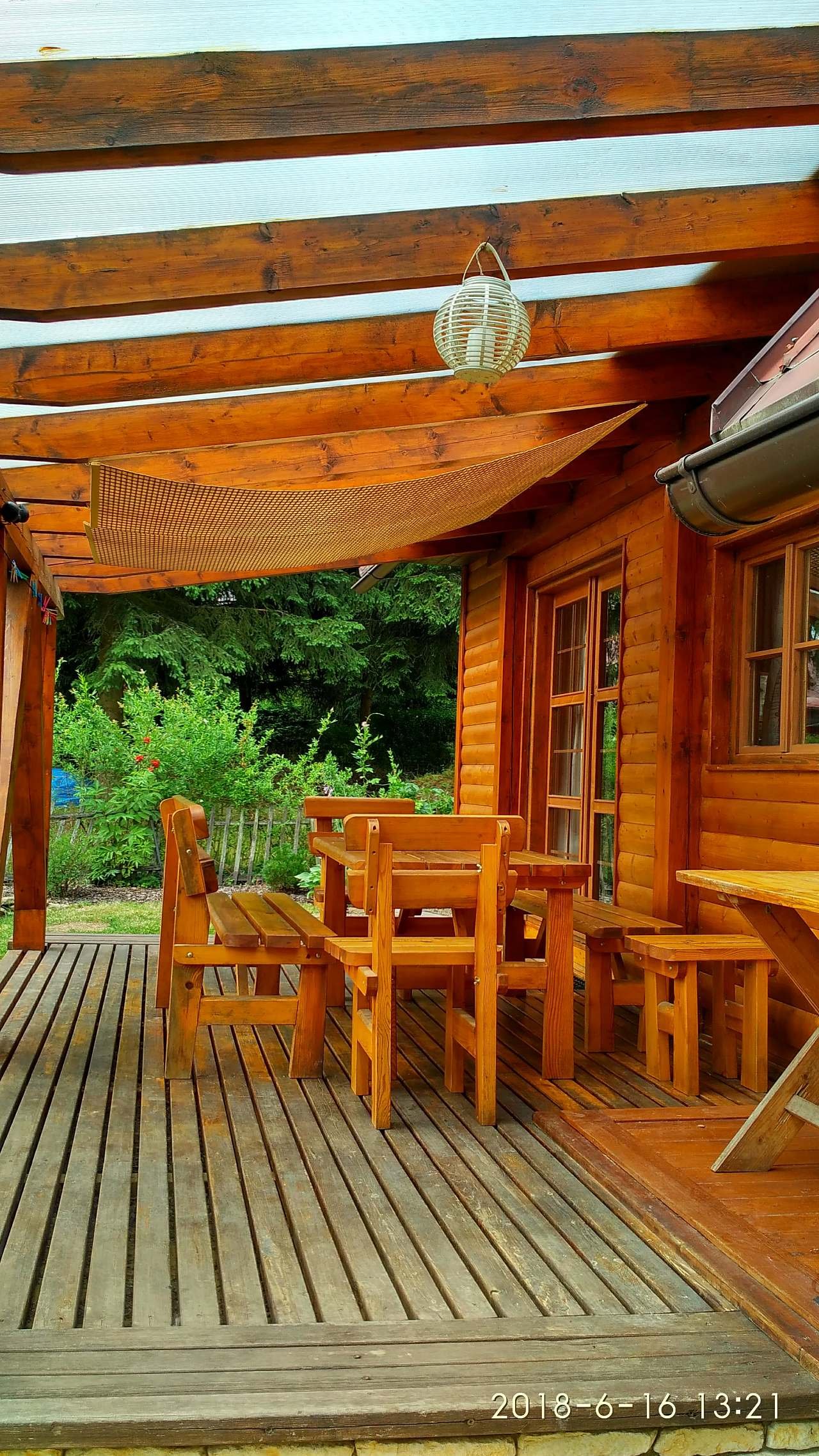 Zastínění pergola