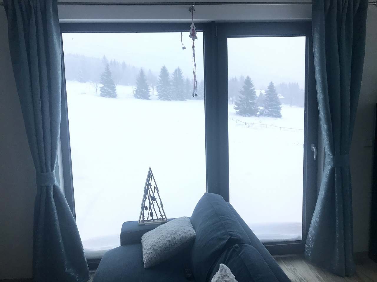 Zimní atmosféru si užijete i jen za okny