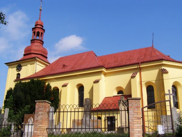 Běchary - kostel sv. Vojtěcha - tip na výlet