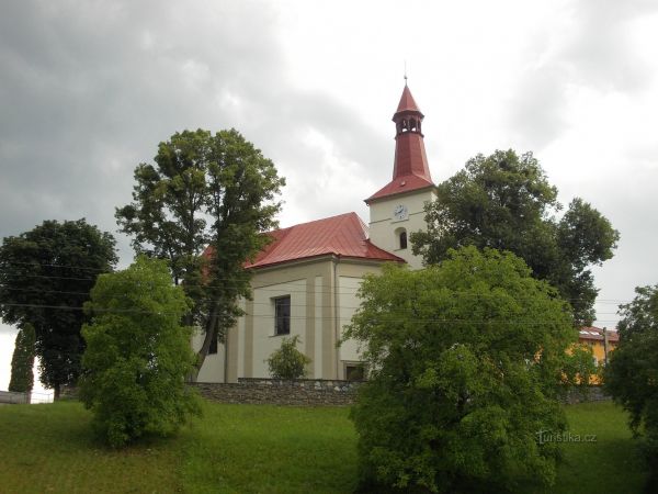 Bělotín - kostol sv. Jiří