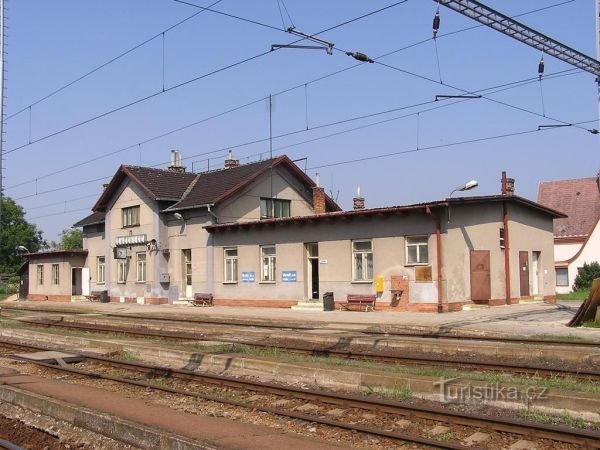 Blažovice - železniční stanice