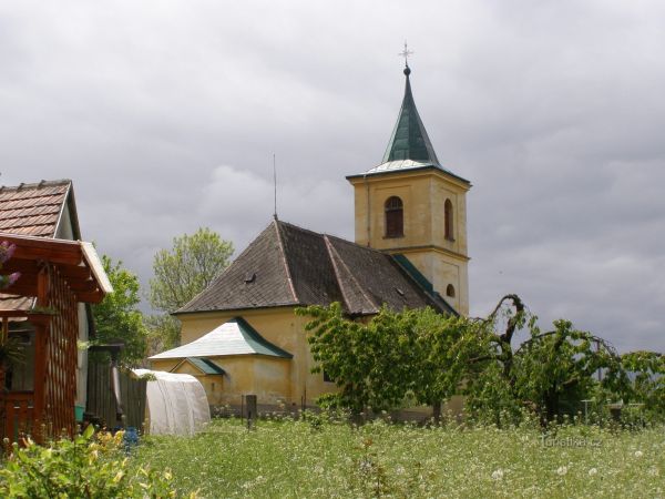 Boharyně - kostel sv. Bartoloměje - tip na výlet