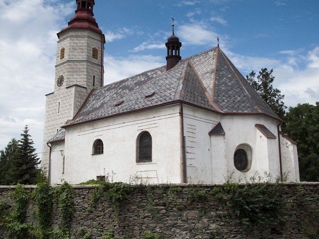 Brantice - kostel Nanebevzetí Panny Marie - tip na výlet