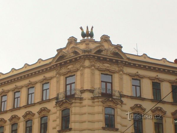 Brno - palác U Tří kohoutů