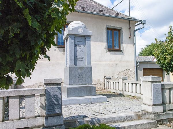 Brumovice – Pomník 1. světové války