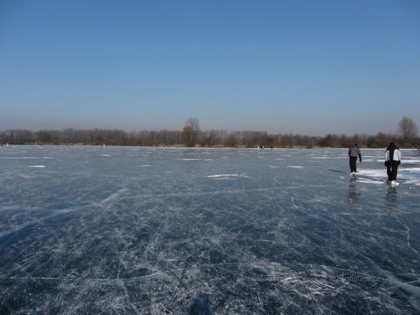Bruslení u Olomouce na jezerech Poděbrady - tip na výlet