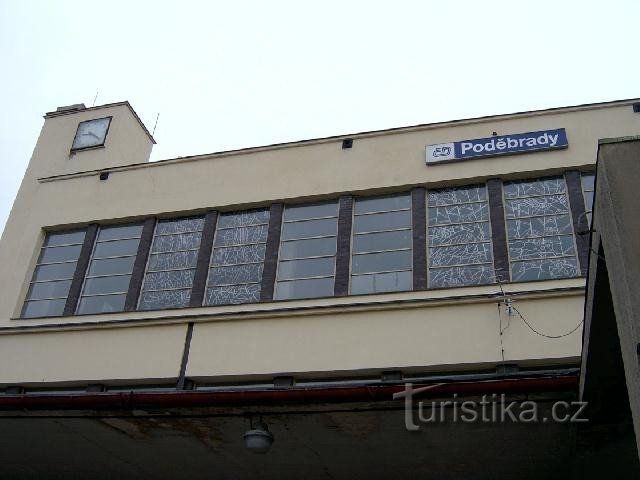 Budova Železniční stanice Poděbrady - tip na výlet