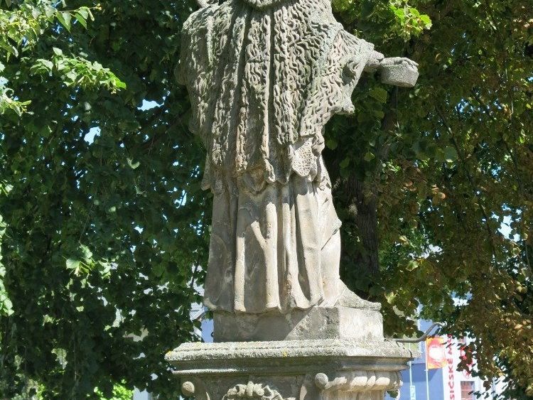 Čechy pod Kosířem – socha sv. Jana Nepomuckého