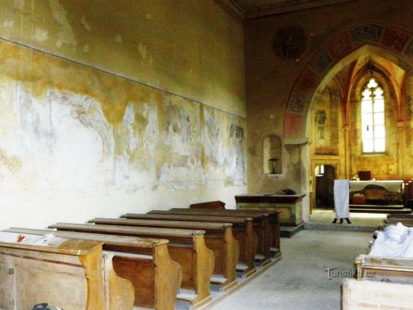 Černovičky - Kostel sv. Vavřince