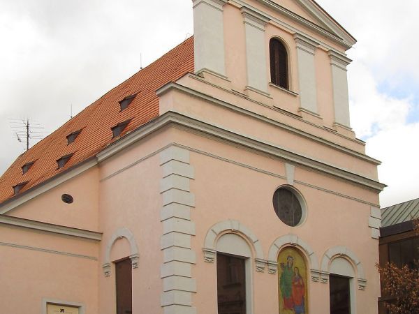 České Budějovice - Kapucínský klášter s kostelem sv. Anny