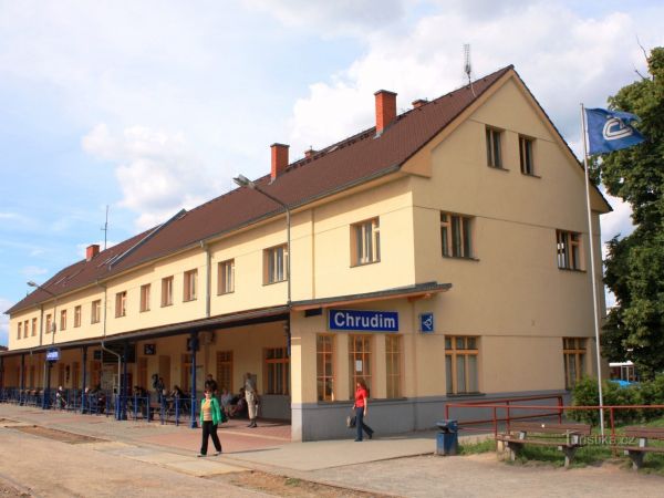 Chrudim - železniční stanice - tip na výlet