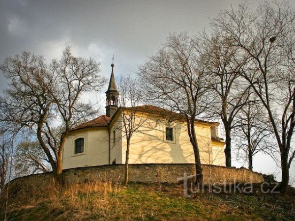 Církvice - kostel Nanebevzetí Panny Marie - tip na výlet