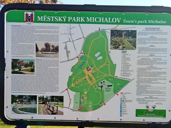 Do městského parku Michalov v Přerově