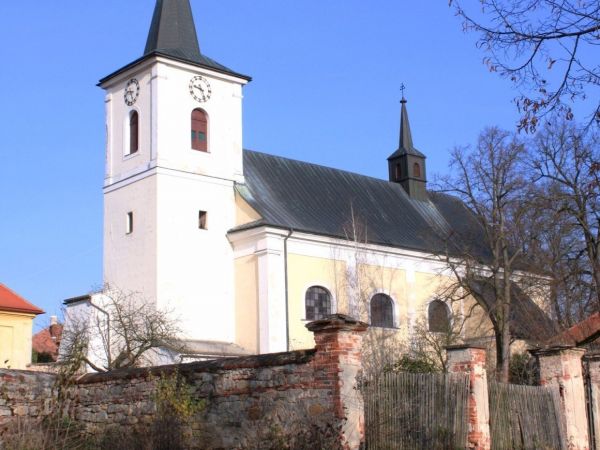Doubravice nad Svitavou - kostel sv. Jana Křtitele - tip na výlet
