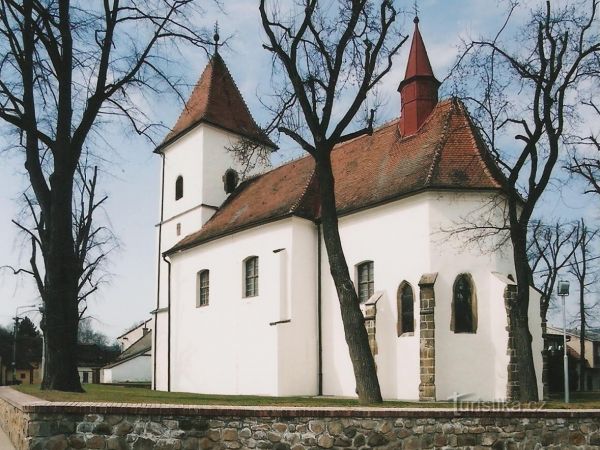 Drásov - kostel Povýšení sv. Kříže