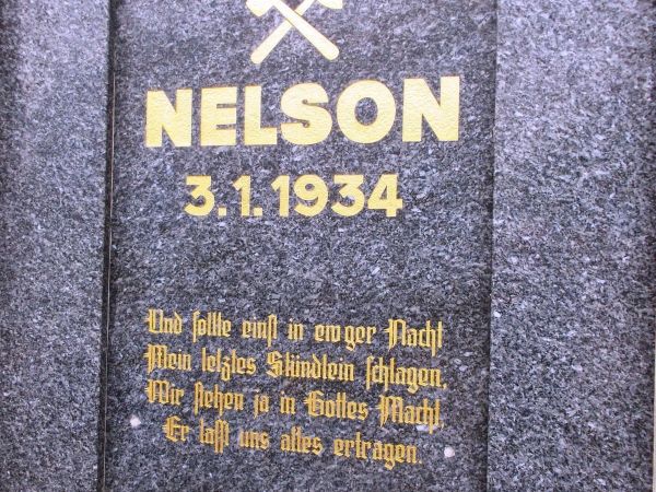 Duchcov - pomník obětí důlní katastrofy na Nelsonu III.