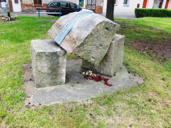 Duchcov - Pomník židovských obetí holocaustu