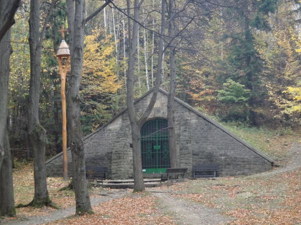 Frenštát pod Radhoštěm - Lurdská kaple sv. Panny Marie