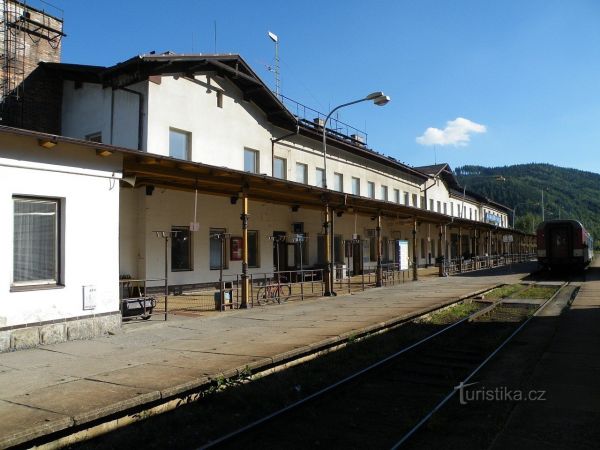 Hanušovice - železniční stanice - tip na výlet