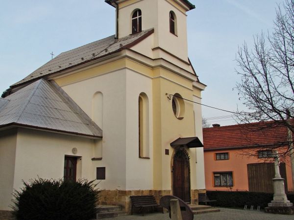 Hřivínův Újezd - kaple sv.Cyrila a Metoděje