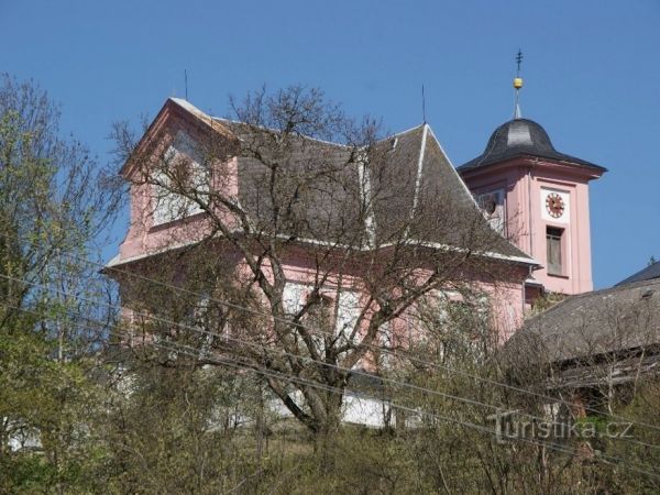 Jakubovice (u Šumperka) – kostel Nanebevzetí Panny Marie