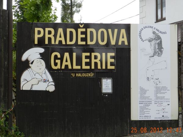 Jiříkov - Pradědova galerie u Halouzků a Rešov - vodopády, ubytování