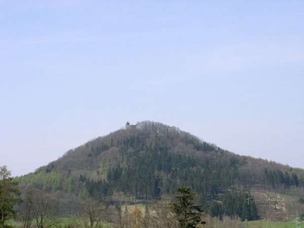Kamenický hrad - místo dalekého výhledu