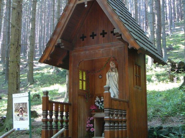 Kaple Panny Marie na Bílé na Kavalčankách - tip na výlet