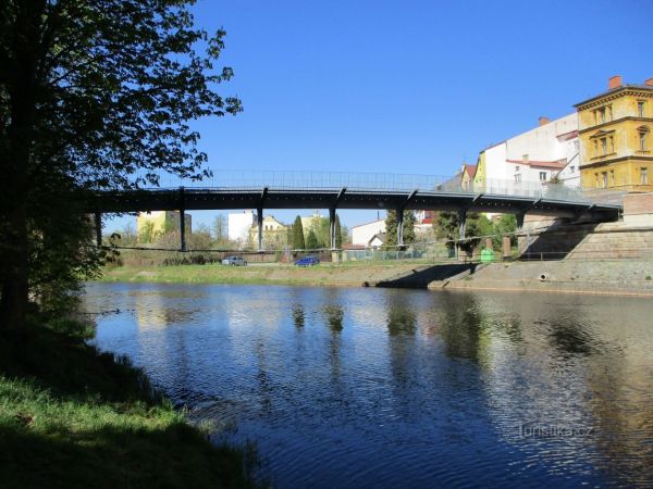Komenského most v Jaroměři