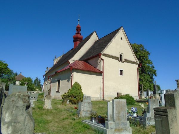 Kostel Nanebevzetí Panny Marie v Chotěborkách - tip na výlet