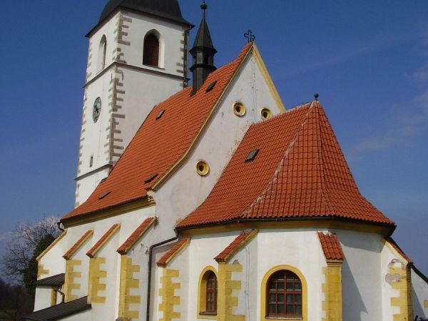Kostel Narození svatého Jana Křtitele - ve Staré Vsi nad Ondřejnicí  - tip na výlet