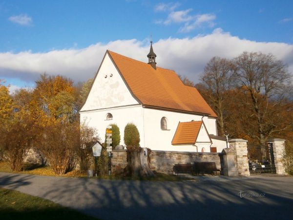Kostel Navštívení Panny Marie na Boušíně - tip na výlet