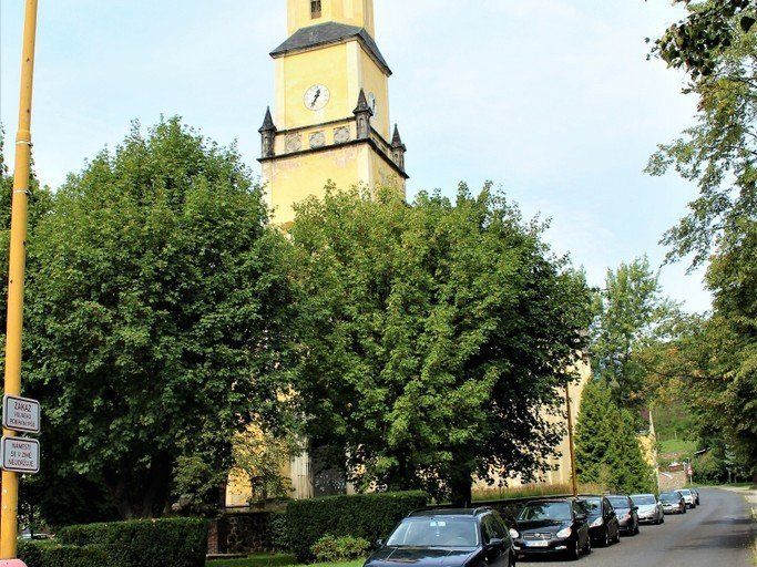 Kostel sv. Havla v Chlumci.